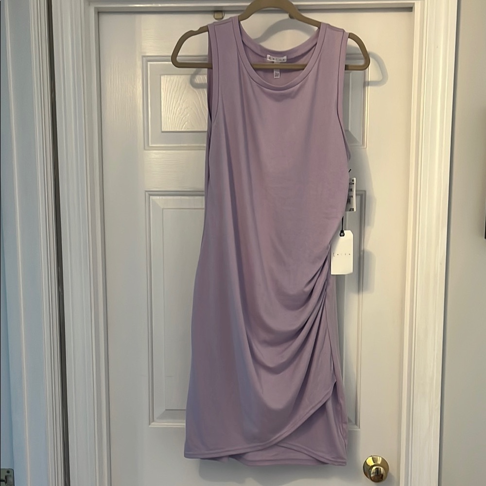 Leith Lavender Sleeveless Dress